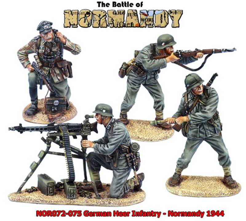 of normandy series already features a wide variety of combatants